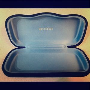 Authentic Black Velvet Gucci Sunglass Case
